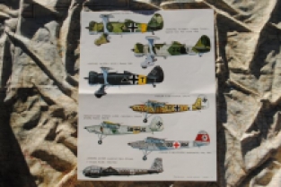 ESCI 69 Henschel Hs123A-1 & FIESLER Fi156 + Junkers 188