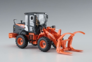 Hasegawa 66105 Hitachi Wheel Loader ZW100-6 Log Grapple Working Machine