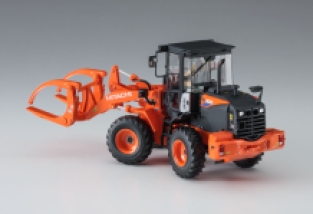 Hasegawa 66105 Hitachi Wheel Loader ZW100-6 Log Grapple Working Machine