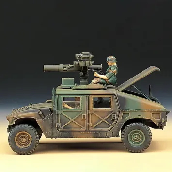 Academy 13250 HMMWV-Hummer-Humvee M966 TOW Missile Carrier