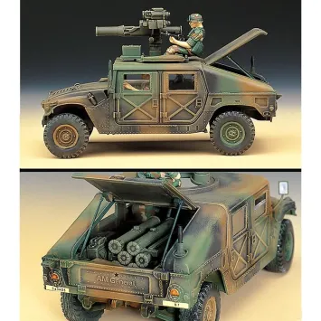 Academy 13250 HMMWV-Hummer-Humvee M966 TOW Missile Carrier