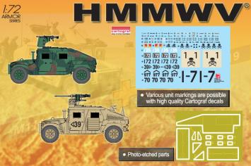 Dragon 7295 HMMWV M1114 w/M2 + M1114 w/Mk.19 US Army