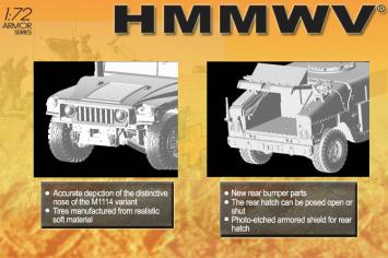 Dragon 7295 HMMWV M1114 w/M2 + M1114 w/Mk.19 US Army