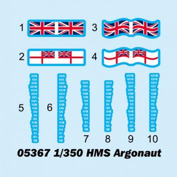 Trumpeter 05367 HMS Argonaut