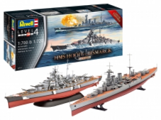 Revell 05174 HMS HOOD & BISMARCK '80th Anniversary'