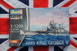 Revell 05161 HMS King George V Royal Navy Battleship