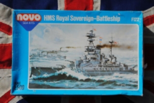 NOVO F122 HMS Royal Sovereign Royal Navy Battleship