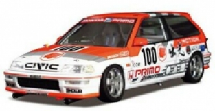 BEEMAX B24018 No.19 Honda CIVIC EF9 'Gr.A' 1991 IDEMITSU