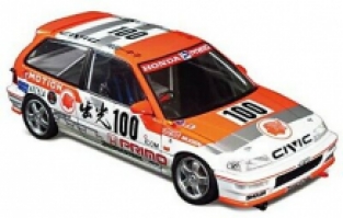 BEEMAX B24018 No.19 Honda CIVIC EF9 'Gr.A' 1991 IDEMITSU