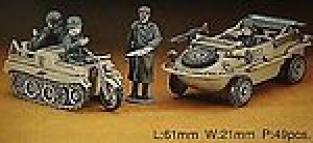 Hasegawa 31113  Schwimmwagen + Kettenkrad