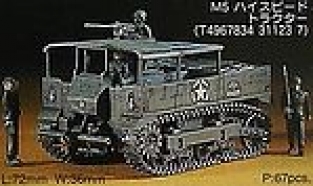Hasegawa 31123  High Speed Tractor M5 US Army