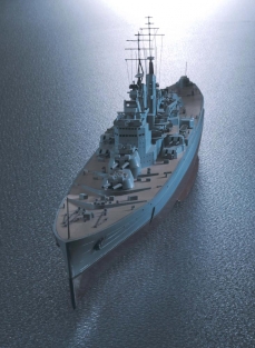 Hasegawa 40115 HMS VANGUARD ROYAL NAVY BATTLESHIP