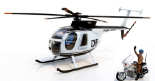 Academy 12249 Hughes 500D Police Helicopter