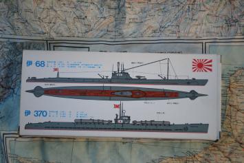 Hasegawa WL-S073 I-370 & I-68 Japan Navy Submarine