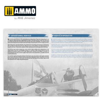 AMMO by MIG Jimenez A.MIG-6025 IA-58 Pucará Visual Modelers Guide
