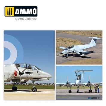 AMMO by MIG Jimenez A.MIG-6025 IA-58 Pucará Visual Modelers Guide