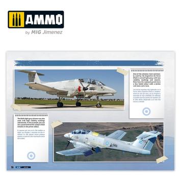 AMMO by MIG Jimenez A.MIG-6025 IA-58 Pucará Visual Modelers Guide