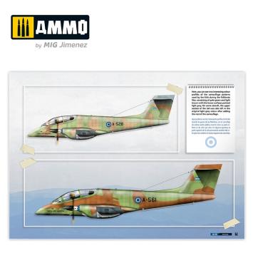 AMMO by MIG Jimenez A.MIG-6025 IA-58 Pucará Visual Modelers Guide