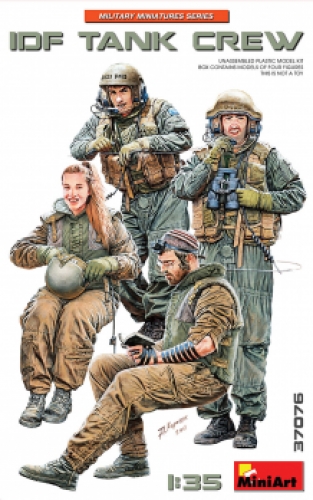 Mini Art 37076 IDF TANK CREW