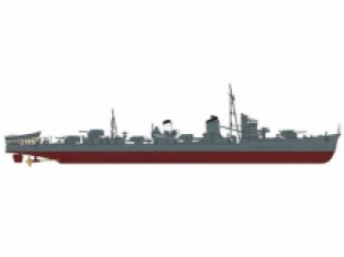 Hasegawa 40100 IJN AKIGUMO Japanese Destroyer Type KOH