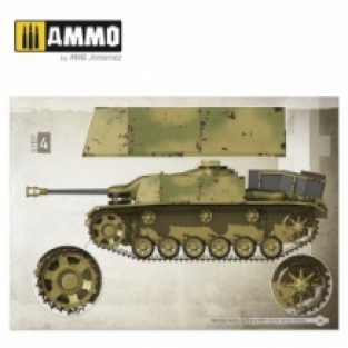 Ammo by MIG A.MIG 6015 ILLUSTRATED GUIDE OF WWII LATE GERMAN VEHICLES