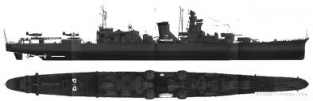 Fujimi 41086 IJN OYODO Japanese Light Cruiser