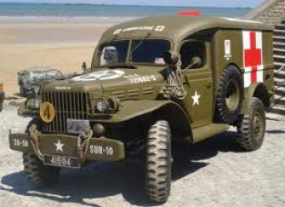 IT226  ALLIED DODGE WC54 AMBULANCE