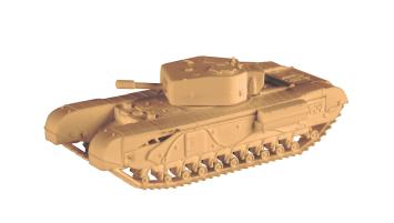 Zvezda 6294 Infantry Tank Mk. IV (A22C), Churchill Mk. V