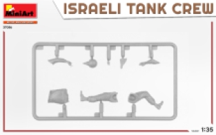 Mini Art 37086 ISRAELI TANK CREW. YOM KIPPUR WAR