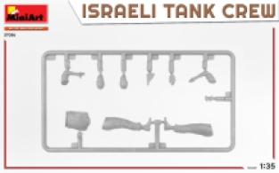 Mini Art 37086 ISRAELI TANK CREW. YOM KIPPUR WAR