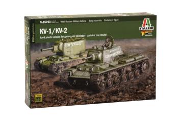 Italeri 15763 KV-1 / KV-2 Russian Heavy Tank