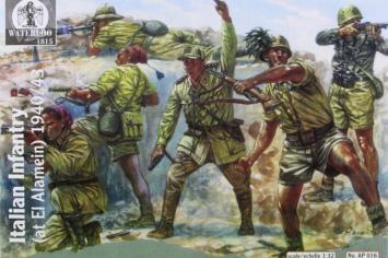 Waterloo 1815 AP 016 Italian infantry at El-Alamein 1942-43