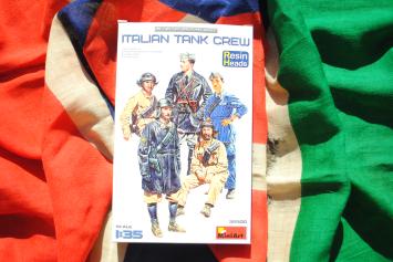 MiniArt 35500 Italian Tank Crew Resin Heads 