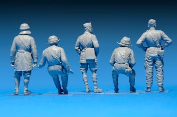 MiniArt 35500 Italian Tank Crew Resin Heads 