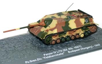 Atlas BN16 JAGDPANZER IV L/70 Sd.Kfz. 162/1 Pz. Gren. Div. Feldherrnhalle Budapest Hungary 1945