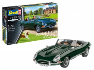 Revell 07687 JAGUAR E-TYPE ROADSTER