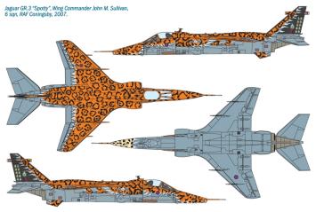 Italeri 1357 Jaguar Gr.3 