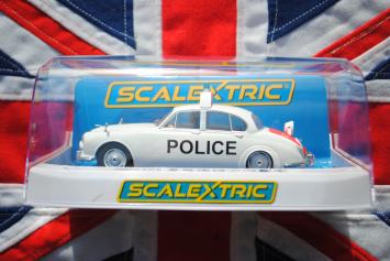 ScaleXtric C4420 Jaguar MK2 - Politie-editie