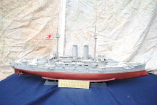 Merit ME62004 Japanese Battleschip MIKASA 1905 'construit pour l'affichage'