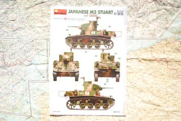 MiniArt 35454 Japanese M3 Stuart with Crew