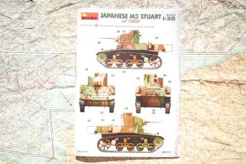MiniArt 35454 Japanese M3 Stuart with Crew