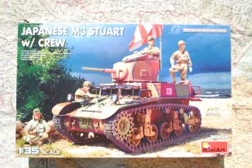 MiniArt 35454 Japanese M3 Stuart with Crew