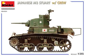 MiniArt 35454 Japanese M3 Stuart with Crew