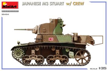 MiniArt 35454 Japanese M3 Stuart with Crew