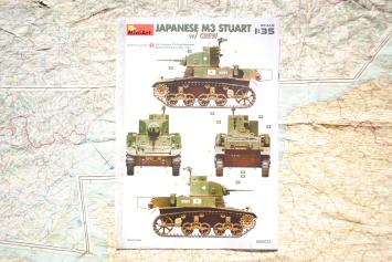 MiniArt 35454 Japanese M3 Stuart with Crew