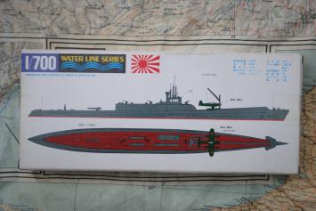 Aoshima 01511 Japanese Navy Submarine I-400 - Water Line Series No. 430 