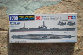 Tamiya 31435 Japanese Submarine I-58 Late Version Waterline Series