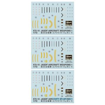 Hasegawa X72-10 / 35010 JASDF Aircraft Weapons I JASDF Missiles & Launcher Set