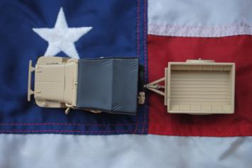 Cararama Jeep CJ-2A Desert Army