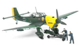 Tamiya 37008 Junkers Ju87 B-2 STUKA with Bomb Loading Set